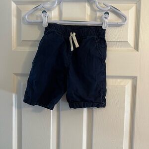 Navy Blue Kids Shorts